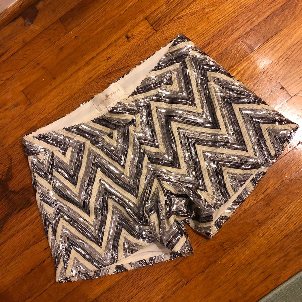 Julie Brown sequined shorts